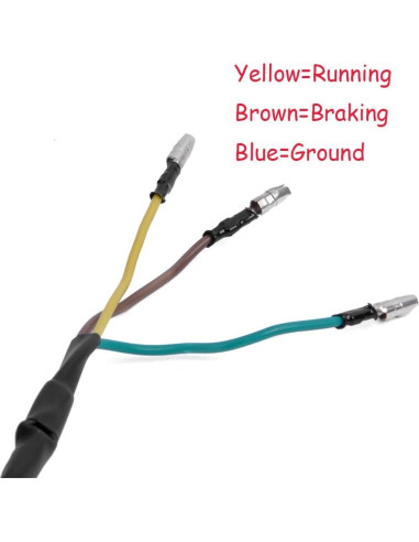 Luz Trasera Universal 28 LEDs MISS MOLY para Motocicleta