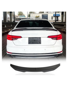 Spoiler de maletero fibra de carbono Audi A4 S4 B9 2017-2024
