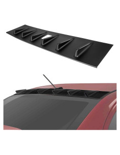 Alerón de Maletero CCIYU Negro para Mitsubishi Lancer 2008-2016