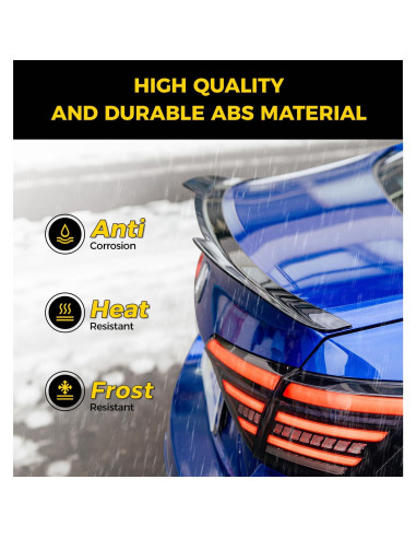 Alerón Trasero Xprite para Honda Civic 2021-2025 - ABS Negro