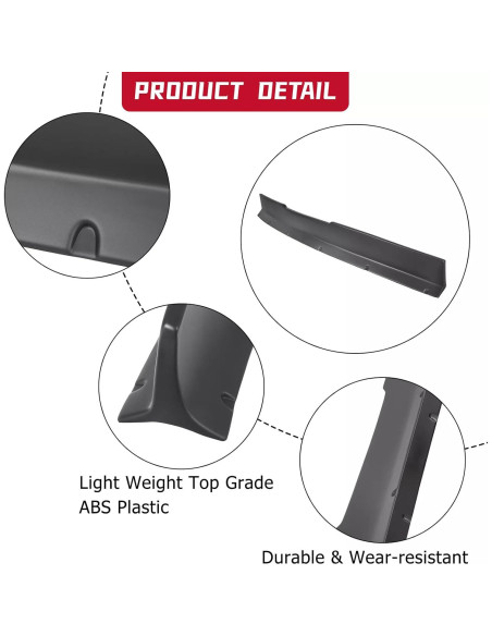 Alerón de Maletero Chevrolet Camaro 2010-2013 Negro ABS