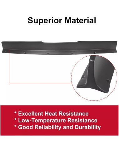 Alerón de Maletero Chevrolet Camaro 2010-2013 Negro ABS