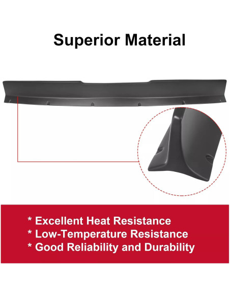 Alerón de Maletero Chevrolet Camaro 2010-2013 Negro ABS