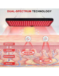 Lámpara de Terapia de Luz Roja SAVILER SVL-13 Alivio Dolor 2