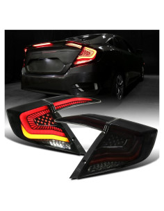 Luces Traseras LED Ronnin para Honda Civic 2016-2021 - Humo