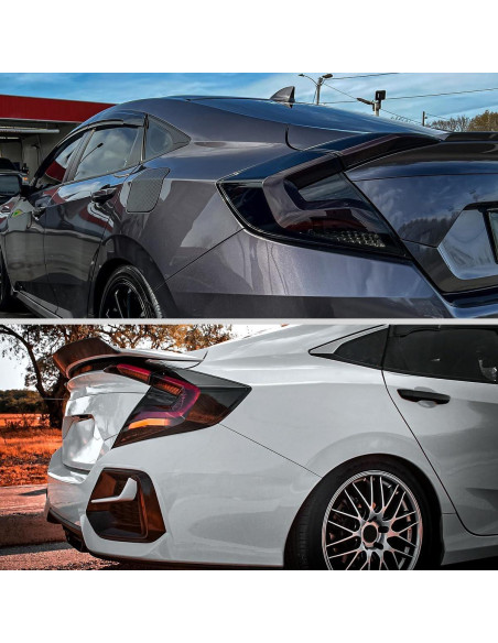 Luces Traseras LED Ronnin para Honda Civic 2016-2021 - Humo