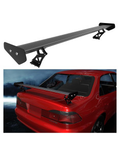 Spoiler Trasero Ajustable Areyourshop 134.62 cm Aluminio Negro