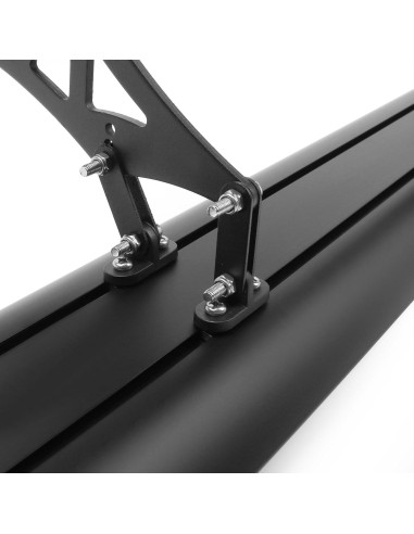 Spoiler Trasero Ajustable Areyourshop 134.62 cm Aluminio Negro