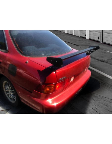 Spoiler Trasero Ajustable Areyourshop 134.62 cm Aluminio Negro