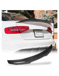 Spoiler de maletero Audi A4 B8.5 2013-2016 fibra carbono