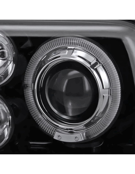 Faros Proyector LED Halo SPEC-D TUNING para Volkswagen Golf MK3