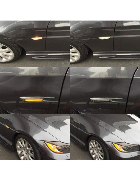 Kit de Luz de Marcador Lateral LED iJDMTOY para BMW 1 3 5 X1