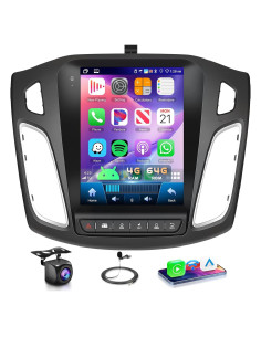 Estéreo de Coche Android 4G 64GB Podofo para Ford Focus 2012-2018
