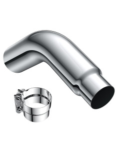Punta de Escape Diesel JY PERFORMANCE 4" a 5" Cromada 58.42 cm