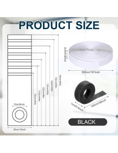 Kit de Sello de Ventana para Aire Acondicionado Nuanchu 25x100-160cm 2