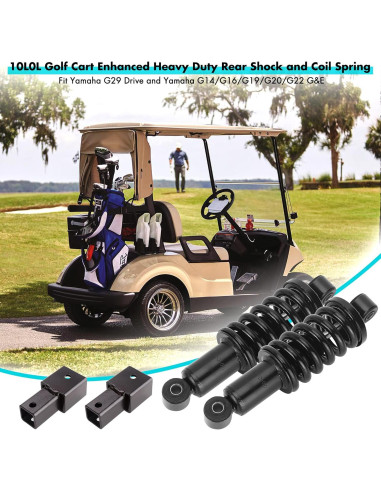 Amortiguador trasero 10L0L para carrito de golf Yamaha G29/G14/G16/G19/G20/G22
