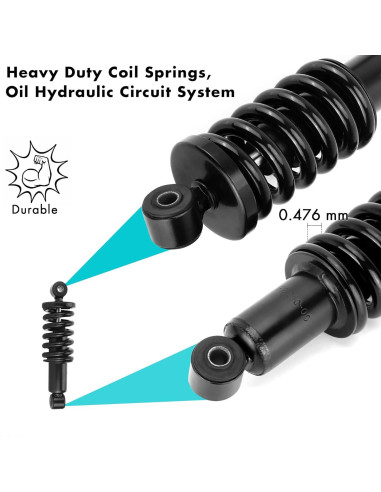 Amortiguador trasero 10L0L para carrito de golf Yamaha G29/G14/G16/G19/G20/G22