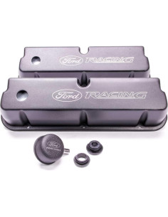 Cubiertas de Válvula de Aluminio Ford Racing M-6582-LE302BK 2