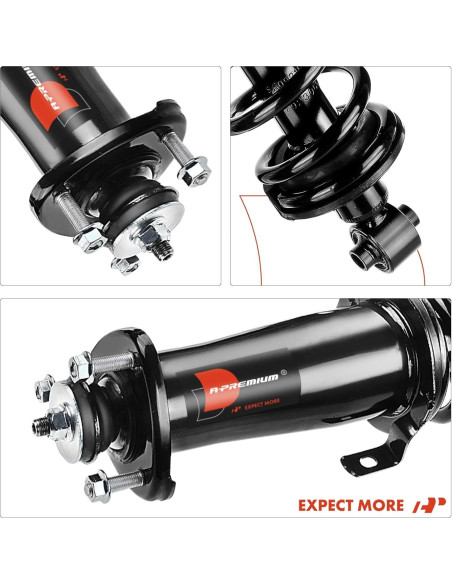 Amortiguador Trasero y Resorte A-Premium para Lexus IS250/IS350