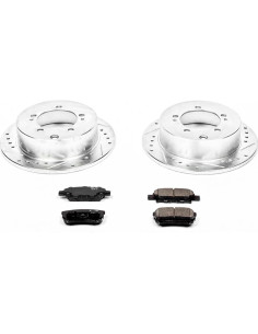 Kit de Freno Power Stop Z23 con Discos y Pastillas Traseras 2