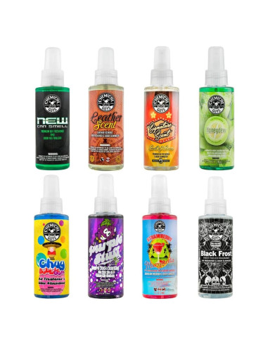 Kit de Ambientadores Chemical Guys Scent-Sational 8x118ml