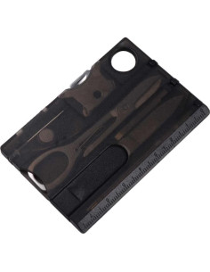 Tarjeta Multifuncional 12 en 1 Galepromot EDC Negra 2