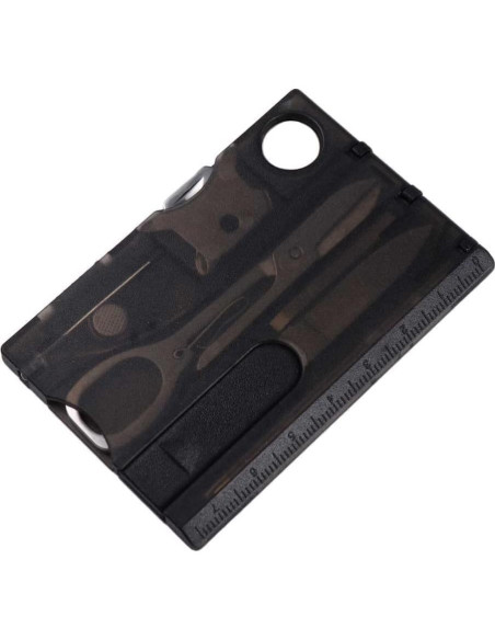 Tarjeta Multifuncional 12 en 1 Galepromot EDC Negra