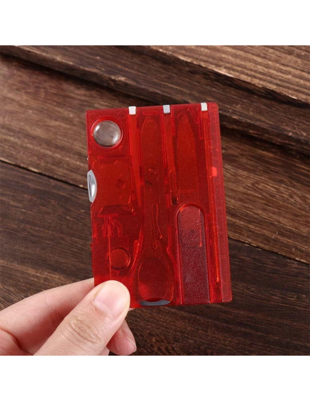 Tarjeta Multifuncional 12 en 1 Galepromot EDC Negra