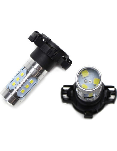 Bombillas de Luz de Señal de Giro iJDMTOY 15-SMD PY24W 12V