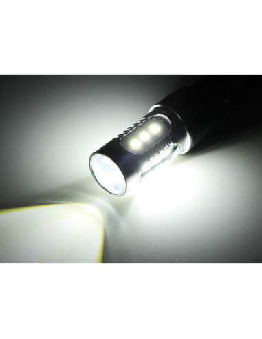 Bombillas de Luz de Señal de Giro iJDMTOY 15-SMD PY24W 12V