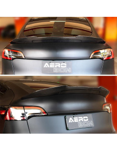 Alerón Trasero de Fibra de Carbono AeroBon para Tesla Model Y 2020-2024 2