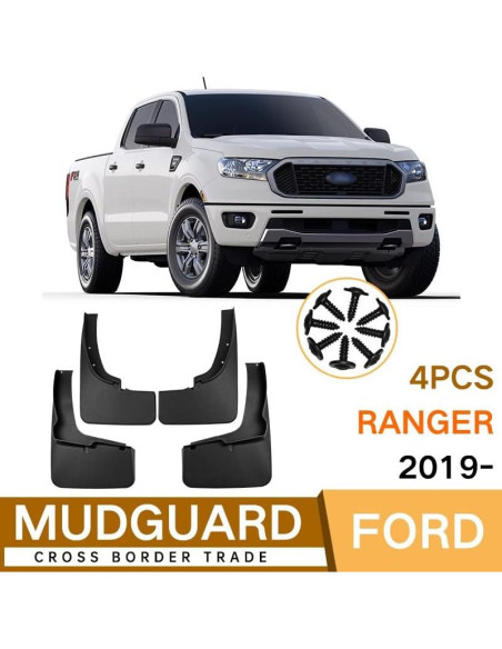 Guardabarros Delanteros y Traseros GONMOT para Ford Ranger 2019-2023