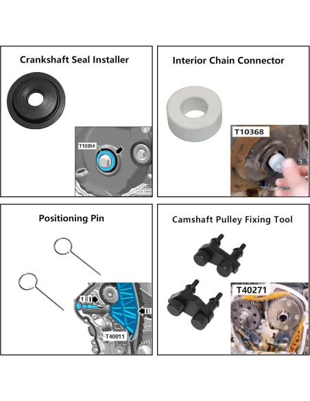 Kit de Herramientas de Tiempo DPTOOL para Motor EA888 1.8 2.0 TSi