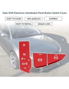 Cubierta Botón Freno Mano Electrónico Audi A5 A4L 2020-2024 2