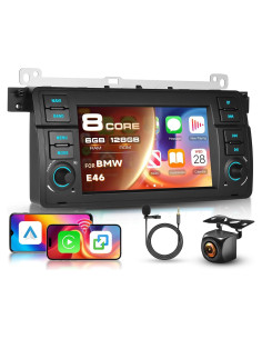 Estéreo de Coche Driauto 7" Android 15 para BMW 3 E46