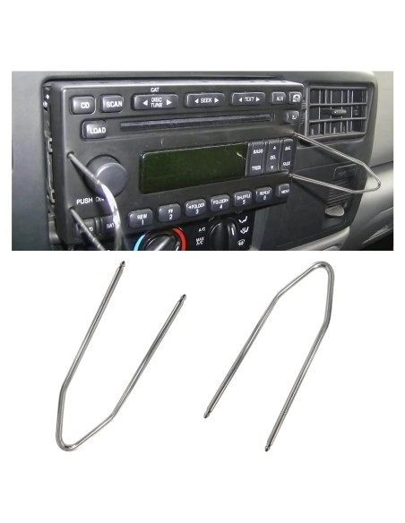 Kit de Herramientas de Extracción de Radio Dickno 2 PCS