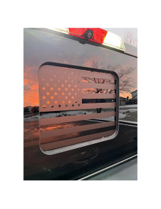 Calcomanía Ventana Trasera Ford F-150/Raptor 2015-2025 Negra Mate