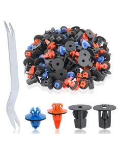 Kit 120 Clips de Guardabarros GoaMotors + Herramienta Toyota