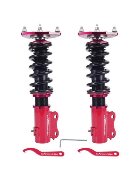 Amortiguadores Frontales Ajustables maXpeedingrods para Mitsubishi Lancer 2002-2006