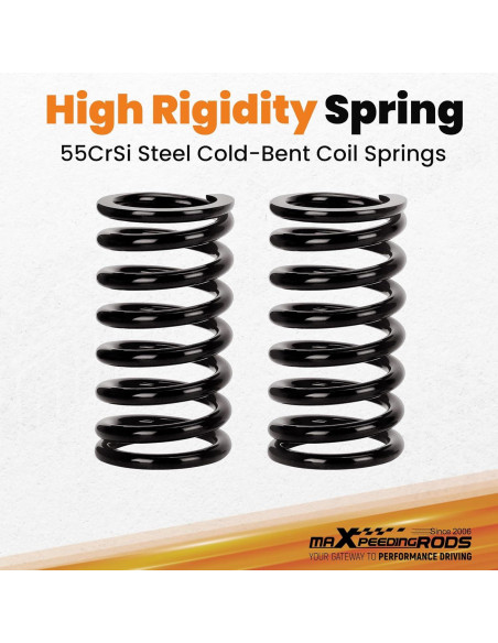 Amortiguadores Frontales Ajustables maXpeedingrods para Mitsubishi Lancer 2002-2006