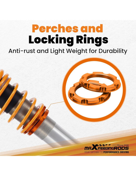 Coilovers ajustables maXpeedingrods para BMW 5 E39 1995-2003