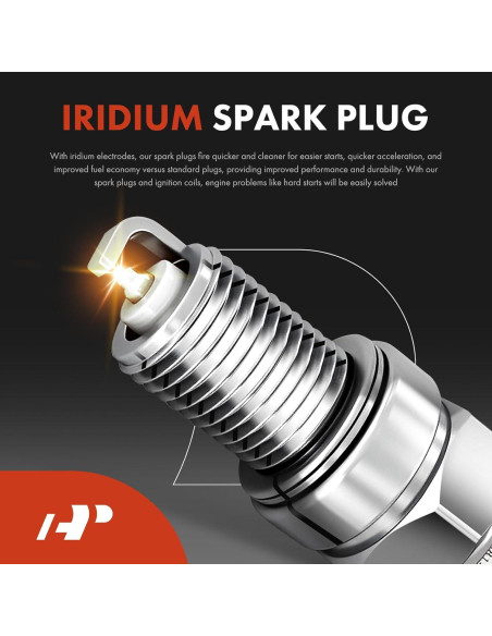 Conjunto A-Premium 4 Bobinas y Bujías Iridio Volkswagen Audi