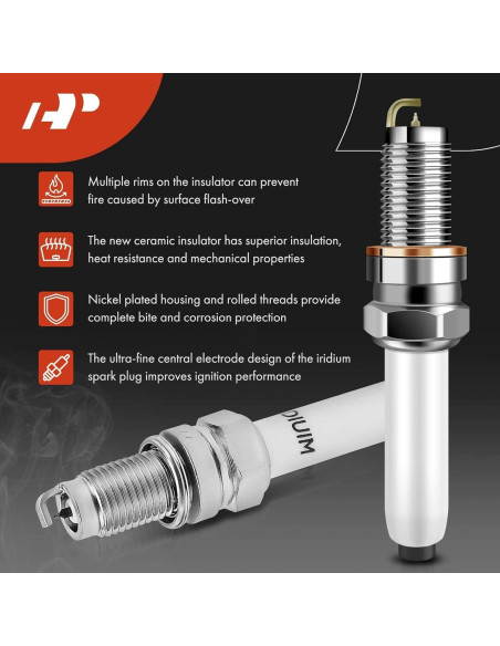 Conjunto A-Premium 4 Bobinas y Bujías Iridio Volkswagen Audi