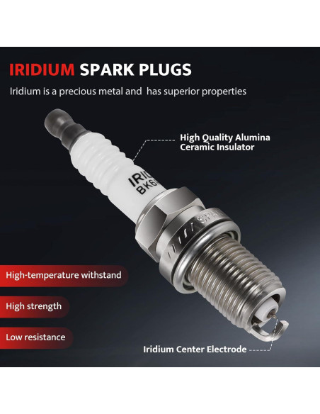 Juego de 8 Bobinas de Encendido y Bujías NPAUTO 5.7L Hemi 2009-2020