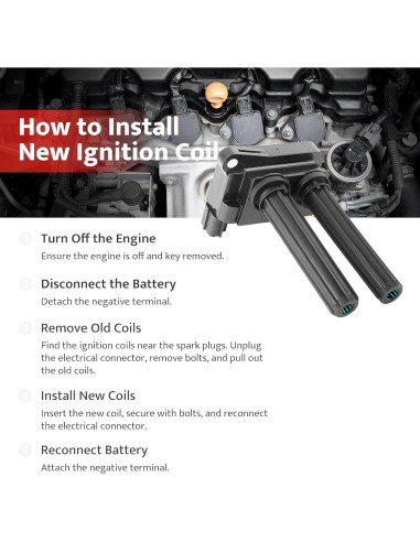 Juego de 8 Bobinas de Encendido y Bujías NPAUTO 5.7L Hemi 2009-2020