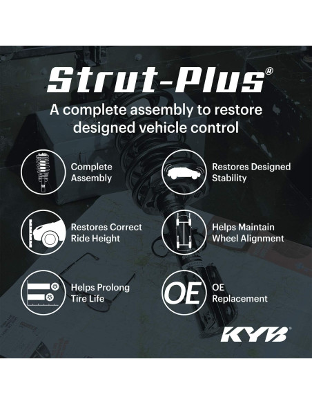 Amortiguador Completo KYB SR4168 para Vehículo Derecho