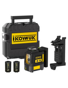 Nivel Láser Autonivelante IKOVWUK MV-05 Verde 360 2 Baterías