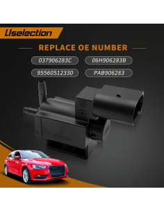 Válvula de Solenoide Turbo Audi VW 037906283C 0.1kg 2