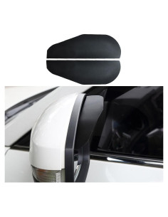 Visera de Lluvia Espejo Ziciner 2 Pcs Ajuste Universal Aluminio