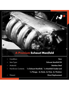 Kit Colector Escape A-Premium Honda Civic Si 2002-2011 2